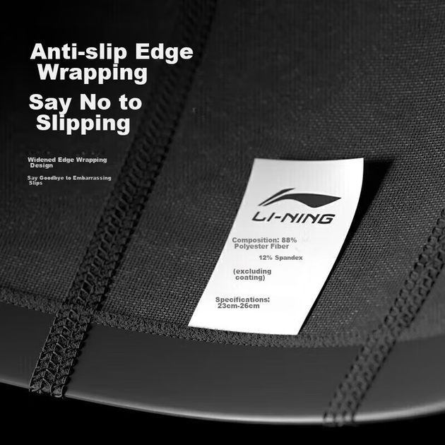 Шапочка для плавання Li-Ning для чоловіків та жінок, водонепроникна шапочка для плавання з ПУ-покриттям для довгого волосся, захист вух, зручна, не облягає LNMT856/LNMT858-1 чорного кольору - Фото 7 Шапочка для плавання Li-Ning для чоловіків та жінок, водонепроникна шапочка для плавання з ПУ-покриттям для довгого волосся, захист вух, зручна, не облягає LNMT856/LNMT858-1 чорного кольору - изображение 7