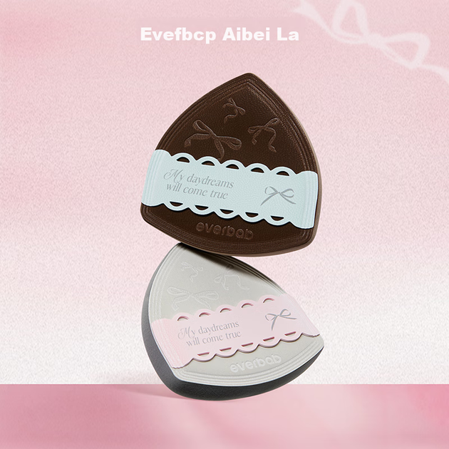 Everbab Air Cushion Milk Powder Cotton Candy Makeup 2 штуки, суха та волога основа подвійного використання, без вбирання пудри - Фото 5 Everbab Air Cushion Milk Powder Cotton Candy Makeup 2 штуки, суха та волога основа подвійного використання, без вбирання пудри - зображення 5