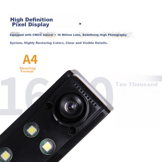 DianyiPai U3000 Високошвидкісний сканер 25MP HD A3 A4 формат PDF композитний документ з автоматичною корекцією контрактний сканер - Фото 2 DianyiPai U3000 Високошвидкісний сканер 25MP HD A3 A4 формат PDF композитний документ з автоматичною корекцією контрактний сканер - зображення 2