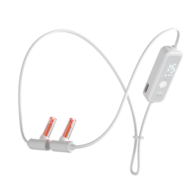 Устройство для лечения аллергии носа Light Shield Magnetic Nasal Allergy Treatment Device, полупроводниковый лазер для терапии среднего уха, устройство для домашней физиотерапии взрослых. - изображение 4