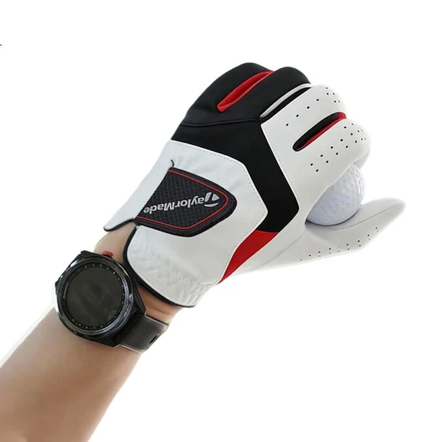Чоловічі рукавички для гольфу Taylormade RBZ, протиковзкі, міцні, зручні, для лівої руки, одинарні, білі, розмір 25, 2025, нова модель - Фото 1 Чоловічі рукавички для гольфу Taylormade RBZ, протиковзкі, міцні, зручні, для лівої руки, одинарні, білі, розмір 25, 2025, нова модель - зображення 1
