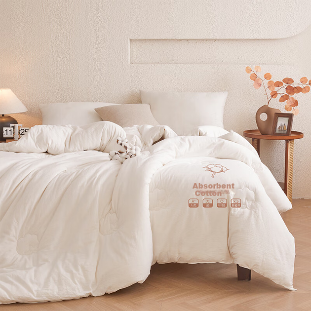 Ковдра Su Times Class A 100% Xinjiang Cotton Quilt Зимова ковдра з бавовняного знежиреного матеріалу 200x230 см 6 Jin - Фото 9 Ковдра Su Times Class A 100% Xinjiang Cotton Quilt Зимова ковдра з бавовняного знежиреного матеріалу 200x230 см 6 Jin - зображення 9