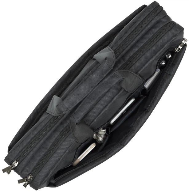 Сумка для ноутбука RIVACASE 8257 17.3" Black (8257 Black) - Фото 6 Сумка для ноутбука RIVACASE 8257 17.3" Black (8257 Black) - изображение 6