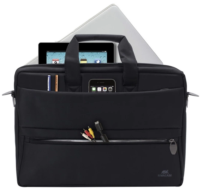 Сумка для ноутбука RIVACASE 8630 15.6" Black (8630 (Black)) - Фото 7 Сумка для ноутбука RIVACASE 8630 15.6" Black (8630 (Black)) - изображение 7