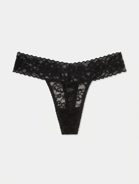 Жіночі мереживні трусики-стрінги Primark Cares XL (EUR 46-48) чорний Т-1115/69 - Фото 1 Жіночі мереживні трусики-стрінги Primark Cares XL (EUR 46-48) чорний Т-1115/69 - изображение 1