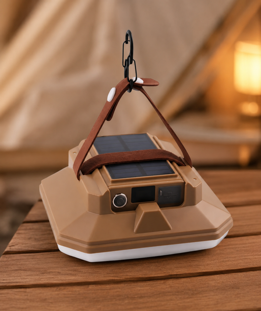 Кемпінгова лампа Bailong JK-06 із сонячною панеллю, Power Bank, 7 режимів світіння, USB Type-C, дисплей заряду, розмір 14 х 14 х - Фото 2 Кемпінгова лампа Bailong JK-06 із сонячною панеллю, Power Bank, 7 режимів світіння, USB Type-C, дисплей заряду, розмір 14 х 14 х - изображение 2