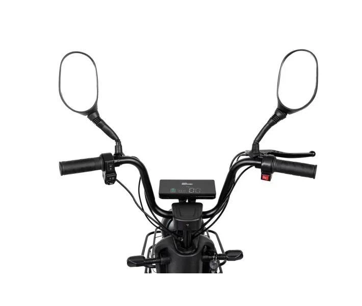 Электровелосипед Crosser CR1 оранжевый 800W 60V 24Ah колеса 14x2.75 дюйма до 50 км/ч запас хода до 60 км до 150 кг 2 места LCD (499) - изображение 8