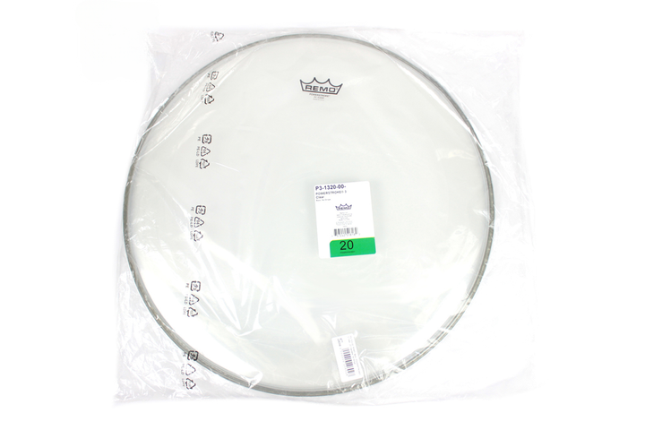 Пластик для бас-барабана REMO Bass, POWERSTROKE 3, Clear, 20" Diameter, No Stripe - Фото 4 Пластик для бас-барабана REMO Bass, POWERSTROKE 3, Clear, 20" Diameter, No Stripe - изображение 4