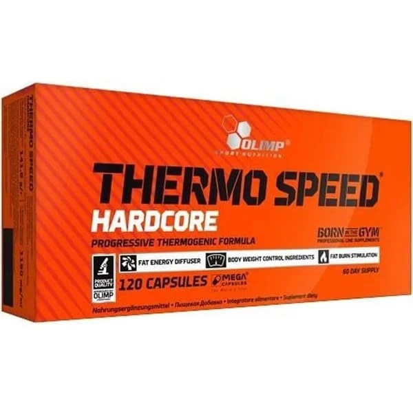 Жиросжигатель Olimp Thermo Speed Hardcore 120 капсул - Фото 1 Жиросжигатель Olimp Thermo Speed Hardcore 120 капсул - изображение 1