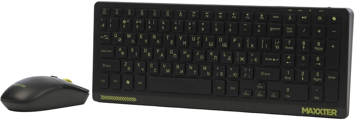 Комплект беспроводной Maxxter KMS-WCM-04B-UA Wireless Black - изображение 2