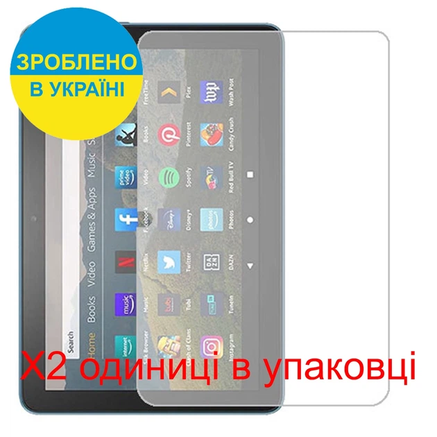Захисна плівка Скрін Мобайл Amazon Fire HD 8 Plus (2020) Як аркуш папір 2 шт - Фото 2 Захисна плівка Скрін Мобайл Amazon Fire HD 8 Plus (2020) Як аркуш папір 2 шт - зображення 2