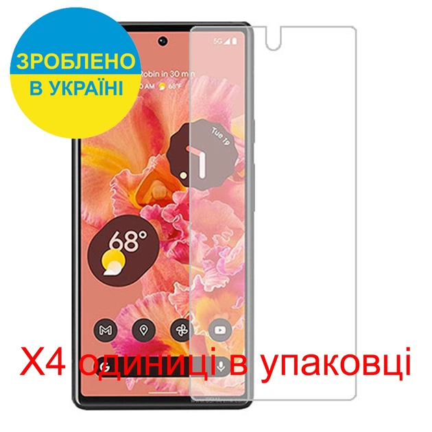 Защитная пленка Скрин Мобайл Google Pixel 6 Как лист бумага 4 шт - Фото 2 Защитная пленка Скрин Мобайл Google Pixel 6 Как лист бумага 4 шт - изображение 2