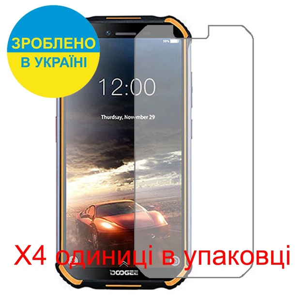 Защитная пленка Скрин Мобайл Doogee S40 Pro Как лист бумага 4 шт - изображение 2