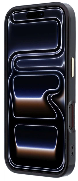 Панель Guess IML Ring Stand 360 Script Metal Logo MagSafe для Apple iPhone 17 Pro / 18 Pro Burgundy (3666339655549) - зображення 5