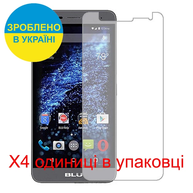 Захисна плівка Скрін Мобайл BLU Studio One Plus Як аркуш папір 4 шт ...