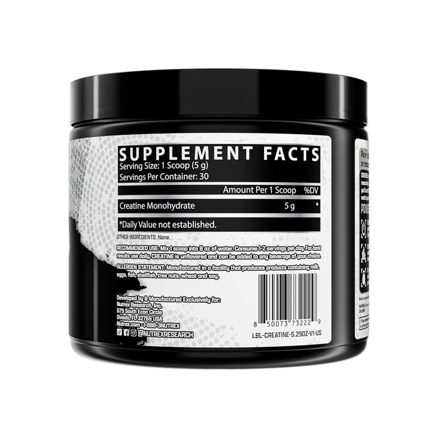 Креатин Nutrex Creatine Monohydrate 150 g (1086-2024-11-0857) - Фото 2 Креатин Nutrex Creatine Monohydrate 150 g (1086-2024-11-0857) - зображення 2