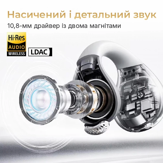 Беспроводные Bluetooth TWS наушники с активным шумоподавлением Xiaomi QCY Crossky C30s - изображение 2