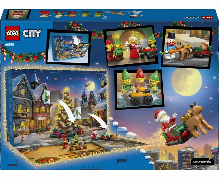 Новорічний адвент календар LEGO City Advent Calendar 2026 (60510) - зображення 2