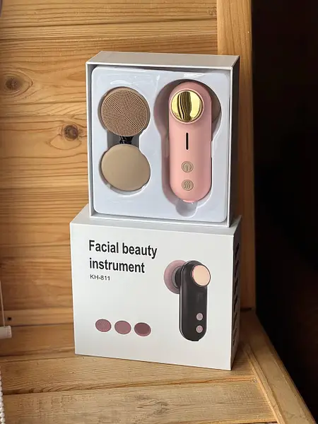 Інструмент для косметичного масажу обличчя Beauty instrument AND XL-867 АБС пластик, літій-іонній акумулятор 800 мА·год - изображение 3
