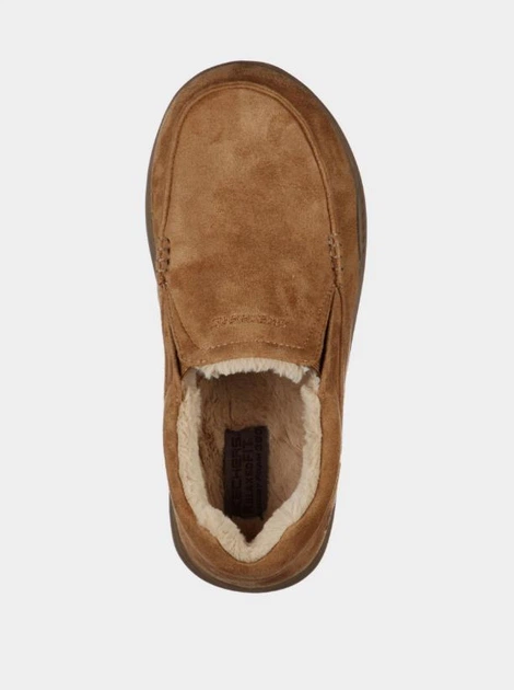 Чоловічі мокасини Skechers 45 Коричневий 66445 TAN - зображення 3