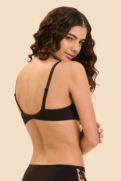 Бюстгальтер с мягкой чашкой Simone Perele 85B Черный тату (noir tatoo 035) (117844) - Фото 3 Бюстгальтер с мягкой чашкой Simone Perele 85B Черный тату (noir tatoo 035) (117844) - изображение 3