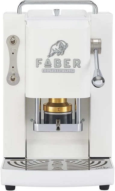 Ekspres do kawy kapsułkowy Faber Pro Deluxe White Chrom - obraz 2