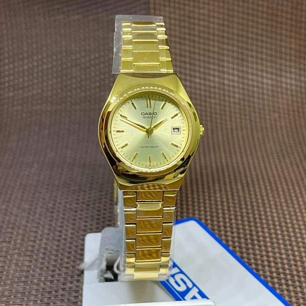 Женские часы Casio LTP-1170N-9A золотистый циферблат - изображение 3