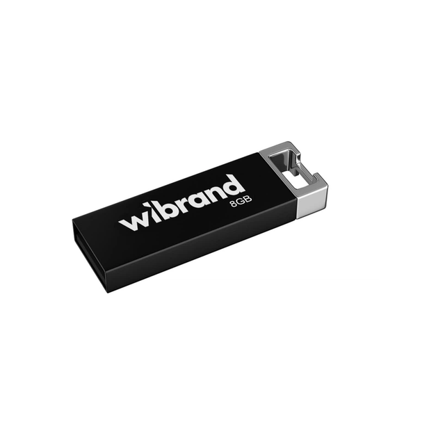 Флеш накопичувач Wibrand USB 2.0 8Gb Chameleon Чорний 76344 - Фото 1 Флеш накопичувач Wibrand USB 2.0 8Gb Chameleon Чорний 76344 - изображение 1