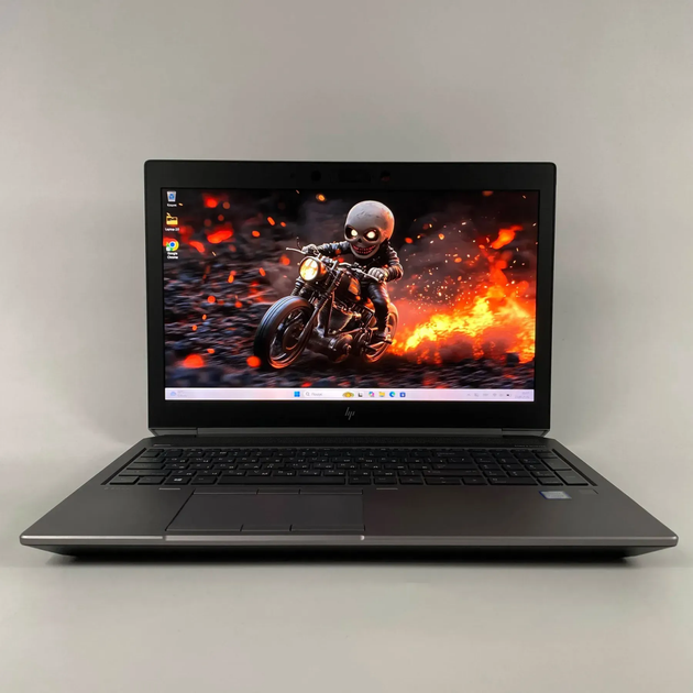 Мобильная рабочая станция Б-класс HP zBook 15 G6 / 15.6" (1920x1080) IPS / Intel Core i7-9750H (6 (12) ядер по 2.6 - 4.5 GHz) / 32 GB DDR4 / 512 GB SSD / nVidia Quadro T2000, 4 GB GDDR5, 128-bit / Fingerprint / WebCam / HDMI б/у + Подарок Мышь / USB - изображение 2