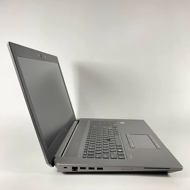 Мобільна робоча станція HP zBook 17 G6 / 17.3" (1920x1080) IPS / Intel Core i5-9400H (4 (8) ядра по 2.5 - 4.3 GHz) / 16 GB DDR4 / 500 GB SSD / nVidia Quadro T1000, 4 GB GDDR5, 128-bit / WebCam / TouchID б/в + Подарунок Бездротова миша / USB - зображення 4