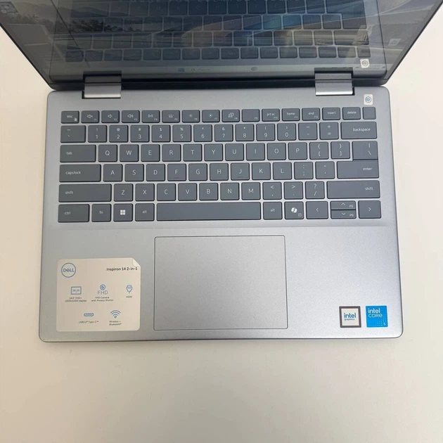 Ультрабук-трансформер Dell Inspiron 7440 2in1 x360 / 14" (1920x1200) IPS Touch / Intel Core 5 120U (10 (12) ядер по 1.4 - 5.0 GHz) / 16 GB DDR5 / 512 GB SSD NVMe / Intel Graphics / WebCam б/у - Фото 9 Ультрабук-трансформер Dell Inspiron 7440 2in1 x360 / 14" (1920x1200) IPS Touch / Intel Core 5 120U (10 (12) ядер по 1.4 - 5.0 GHz) / 16 GB DDR5 / 512 GB SSD NVMe / Intel Graphics / WebCam б/у - изображение 9