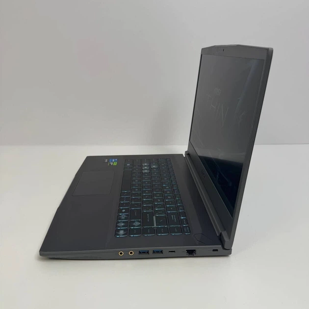 Игровой ноутбук Б-класс MSI Thin 15 B12UC / 15.6" (1920x1080) IPS / Intel Core i5-12450H (8 (12) ядер по 2.0 - 4.4 GHz) / 16 GB DDR4 / 512 GB SSD NVMe / nVidia GeForce RTX 3050, 4 GB GDDR6, 128-bit / WebCam б/у - изображение 5