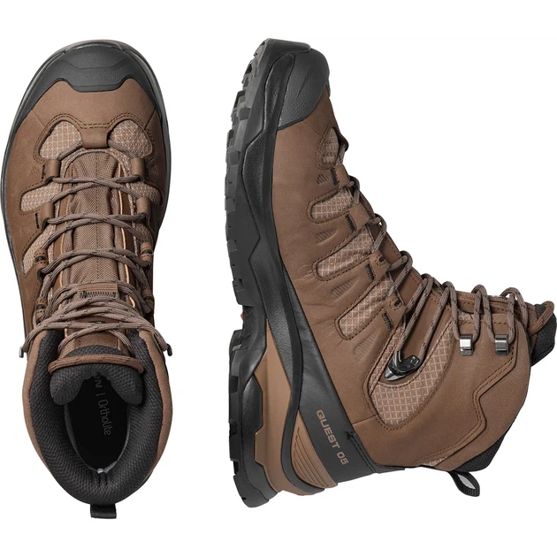 Ботинки Salomon QUEST 5 GTX 8 (42) Dark Earth/Black/Dark Earth - изображение 5