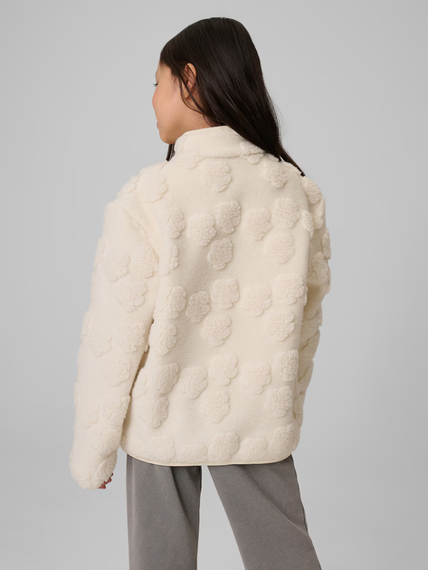 Куртка для дівчаток 4F regular sherpa fleece 164 Бежевий 4FJWAW26TFLEF494-11S - Фото 3 Куртка для дівчаток 4F regular sherpa fleece 164 Бежевий 4FJWAW26TFLEF494-11S - изображение 3