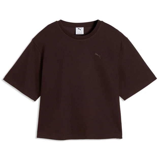 Футболка ESS ELEVATED Tee Puma 695751-33 36 Коричневий (4070033335819) - зображення 4