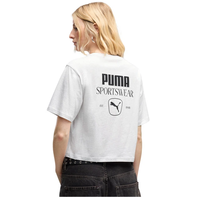 Футболка PUMA CLASS Relaxed Tee Puma 694018-05 36 Сірий (4070033332023) - Фото 2 Футболка PUMA CLASS Relaxed Tee Puma 694018-05 36 Сірий (4070033332023) - зображення 2