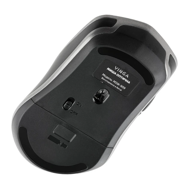 Мышка Vinga (MSW-909 Silent black-grey) - Фото 7 Мышка Vinga (MSW-909 Silent black-grey) - изображение 7
