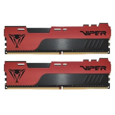 Модуль пам'яті для комп'ютера DDR4 16GB (2x8GB) 3200 MHz Viper Elite II Red Patriot (PVE2416G320C8K) - Фото 1 Модуль пам'яті для комп'ютера DDR4 16GB (2x8GB) 3200 MHz Viper Elite II Red Patriot (PVE2416G320C8K) - зображення 1