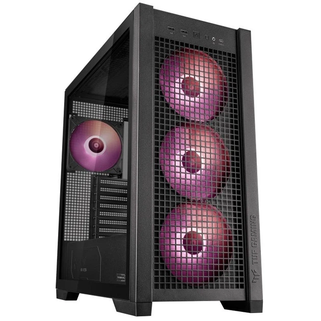 Корпус Asus TUF Gaming GT302 ARGB Black без БЖ (90DC00I0-B19000) - Фото 1 Корпус Asus TUF Gaming GT302 ARGB Black без БЖ (90DC00I0-B19000) - зображення 1