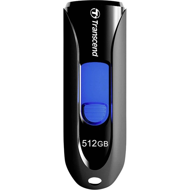 USB флеш накопичувач Transcend 512GB JetFlash 790 Black USB 3.1 (TS512GJF790K) - Фото 2 USB флеш накопичувач Transcend 512GB JetFlash 790 Black USB 3.1 (TS512GJF790K) - зображення 2