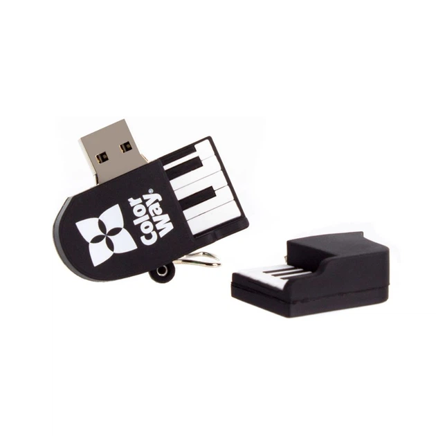 USB флеш накопичувач ColorWay Piano 32 GB 3.0 Black (CW-USBPO32) - Фото 2 USB флеш накопичувач ColorWay Piano 32 GB 3.0 Black (CW-USBPO32) - зображення 2