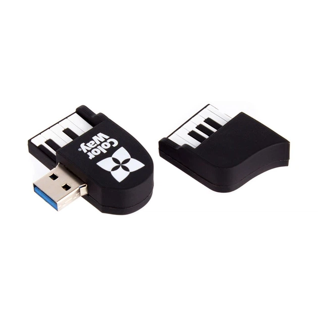 USB флеш накопичувач ColorWay Piano 32 GB 3.0 Black (CW-USBPO32) - Фото 5 USB флеш накопичувач ColorWay Piano 32 GB 3.0 Black (CW-USBPO32) - зображення 5