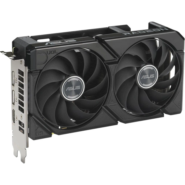 Відеокарта ASUS Radeon RX 9060 XT 16Gb DUAL OC (DUAL-RX9060XT-16G) - зображення 2