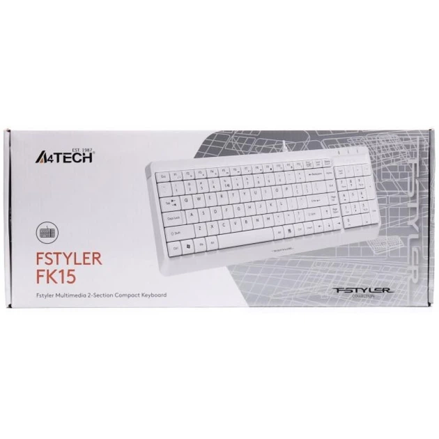 Клавиатура A4Tech FK15 White (4711421956888) - изображение 10