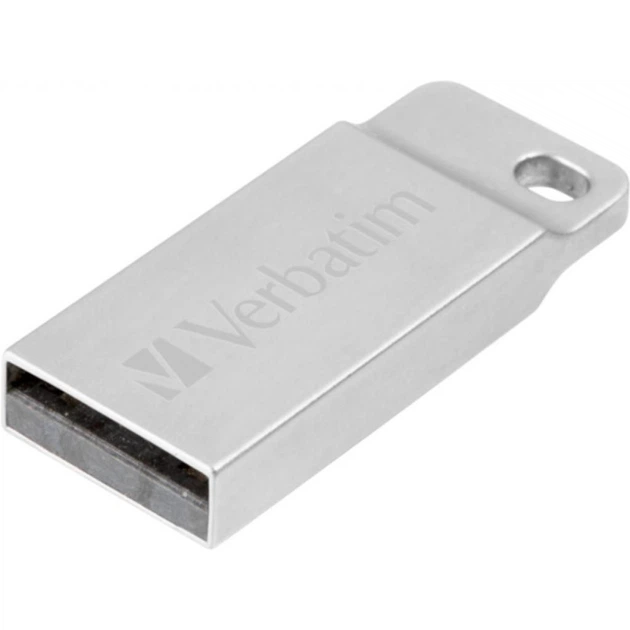 USB флеш накопитель Verbatim 64GB Metal Executive Silver USB 2.0 (98750) - Фото 2 USB флеш накопитель Verbatim 64GB Metal Executive Silver USB 2.0 (98750) - изображение 2