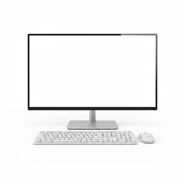 Комплект (клавиатура, мышь) беспроводной Gembird White (KBS-WMS-01-W-CYRL) - изображение 4