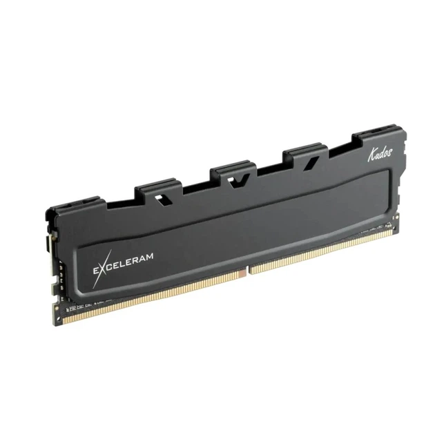 Модуль пам'яті для комп'ютера DDR5 16GB 6400 MHz Black Kudos eXceleram (EK50160643039C) - Фото 2 Модуль пам'яті для комп'ютера DDR5 16GB 6400 MHz Black Kudos eXceleram (EK50160643039C) - зображення 2