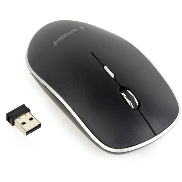 Мишка Gembird Wireless Black (MUSW-4BS-01) - зображення 2