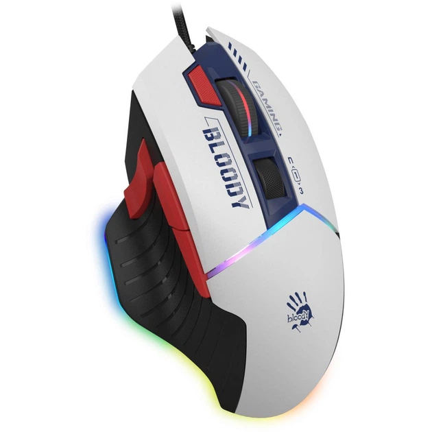 Мишка A4Tech Bloody W95 Max RGB Activated USB Sports Navy (4711421985659) - Фото 2 Мишка A4Tech Bloody W95 Max RGB Activated USB Sports Navy (4711421985659) - зображення 2