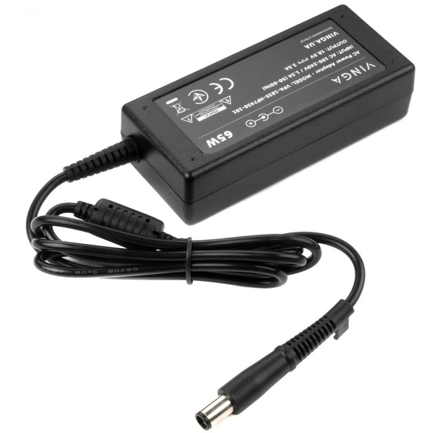 Блок живлення до ноутбуку Vinga HP 65W 18.5V 3.5А 7.4*5.0 (VPA-1835-HP7450-101) - Фото 4 Блок живлення до ноутбуку Vinga HP 65W 18.5V 3.5А 7.4*5.0 (VPA-1835-HP7450-101) - зображення 4